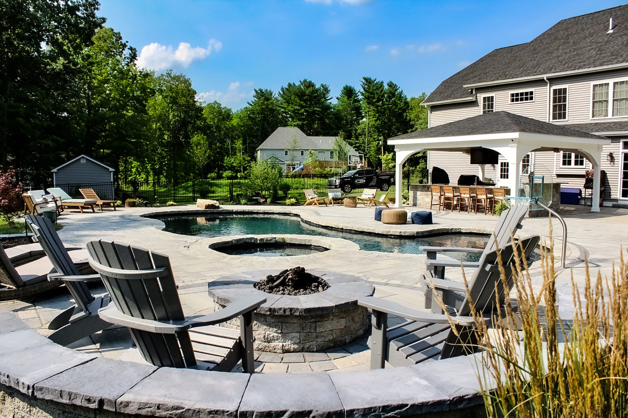 Concrete Paver Residential Home