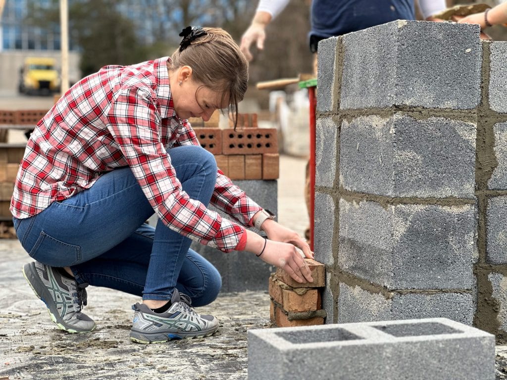 Female mason
