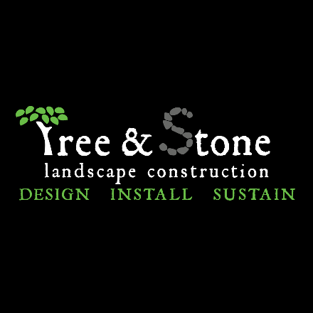 Tree and Stone Landscape Construction logo